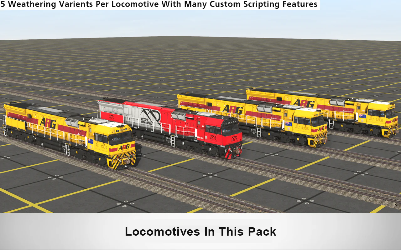 C44aci Locomotive - ARG/Mineral Resources Pack - Image 9