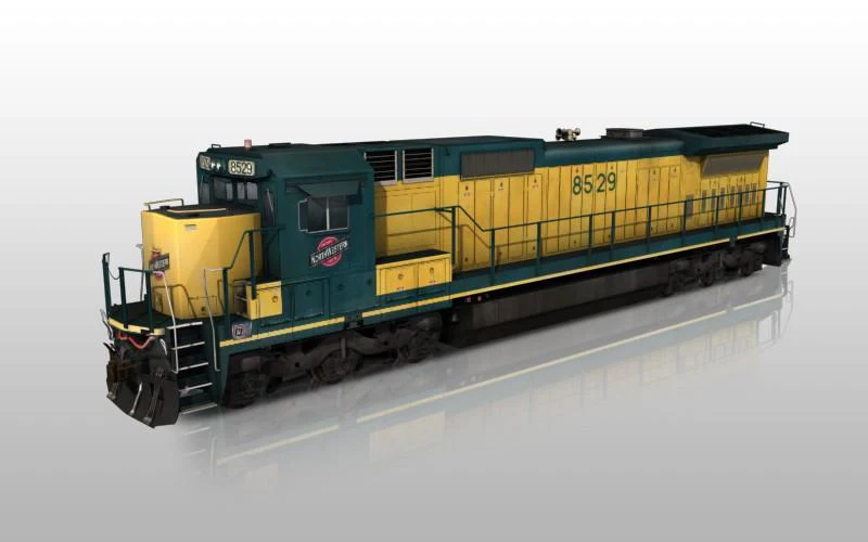 Chicago & North Western - GE C40-8 - Image 4