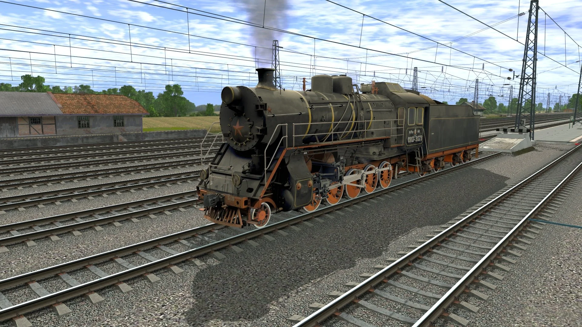 CO17-3173 ( Russian Loco and Tender ) - Image 2