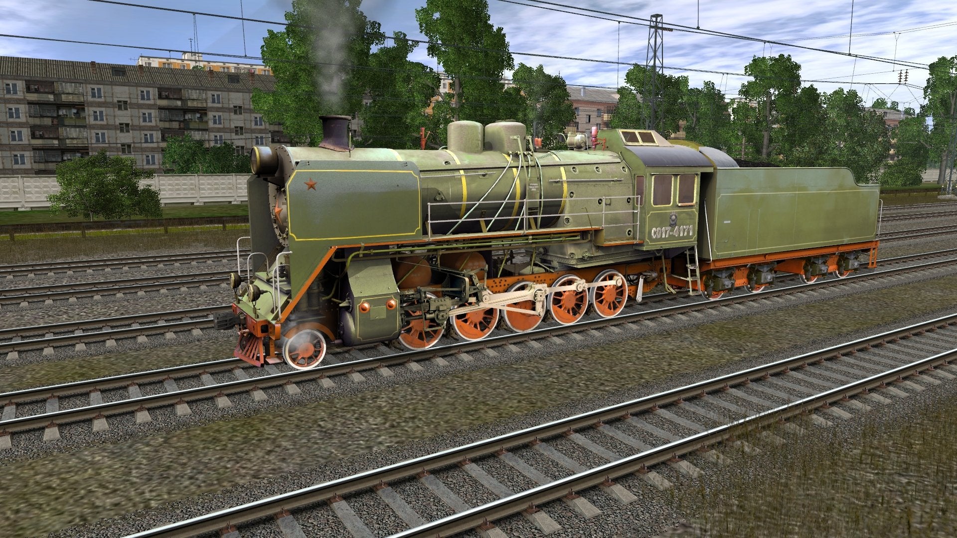 CO17-4171 ( Russian Loco and Tender ) - Image 4