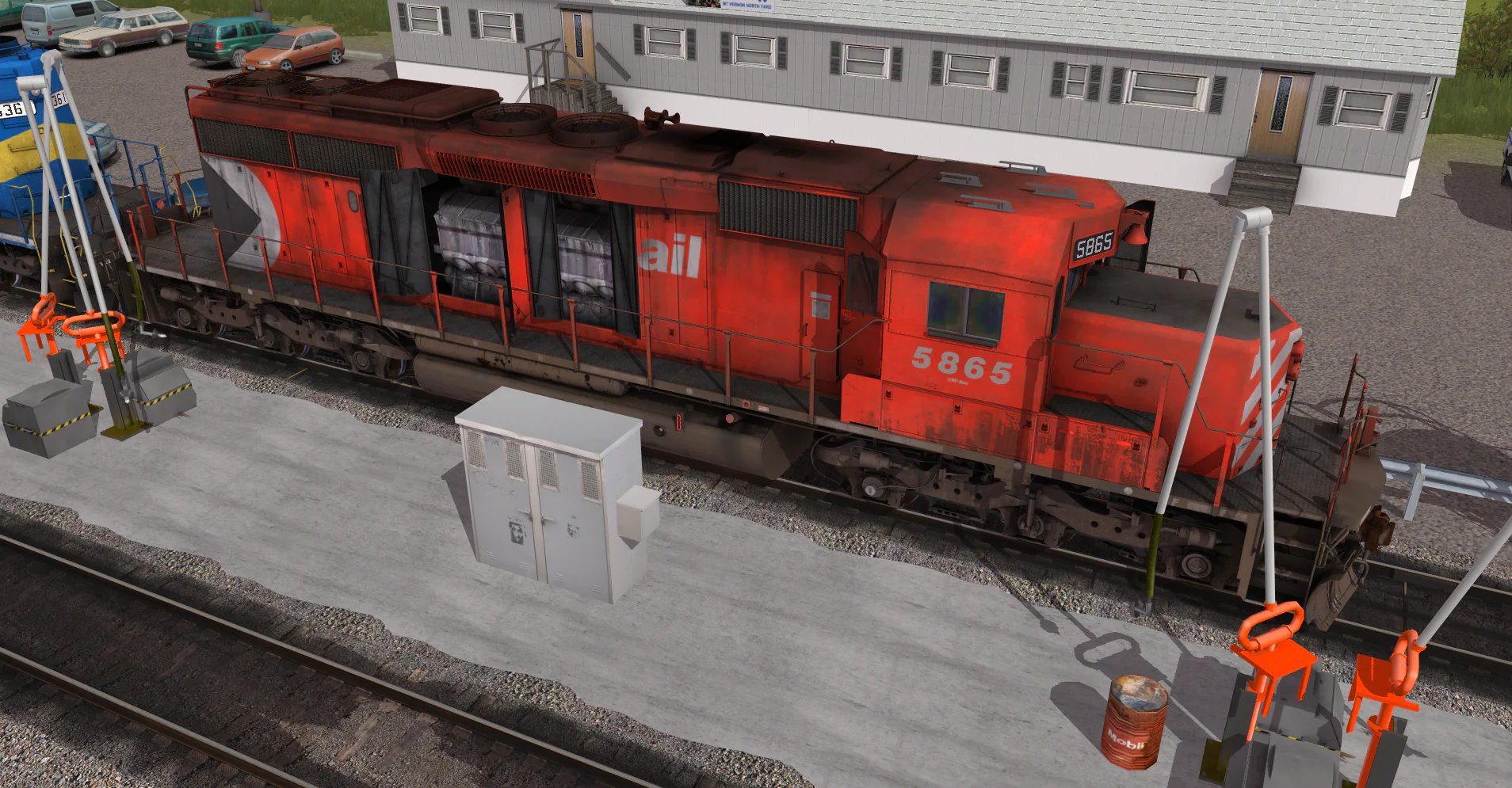 CP SD40-2 #5865-5879 Multimark - Image 9