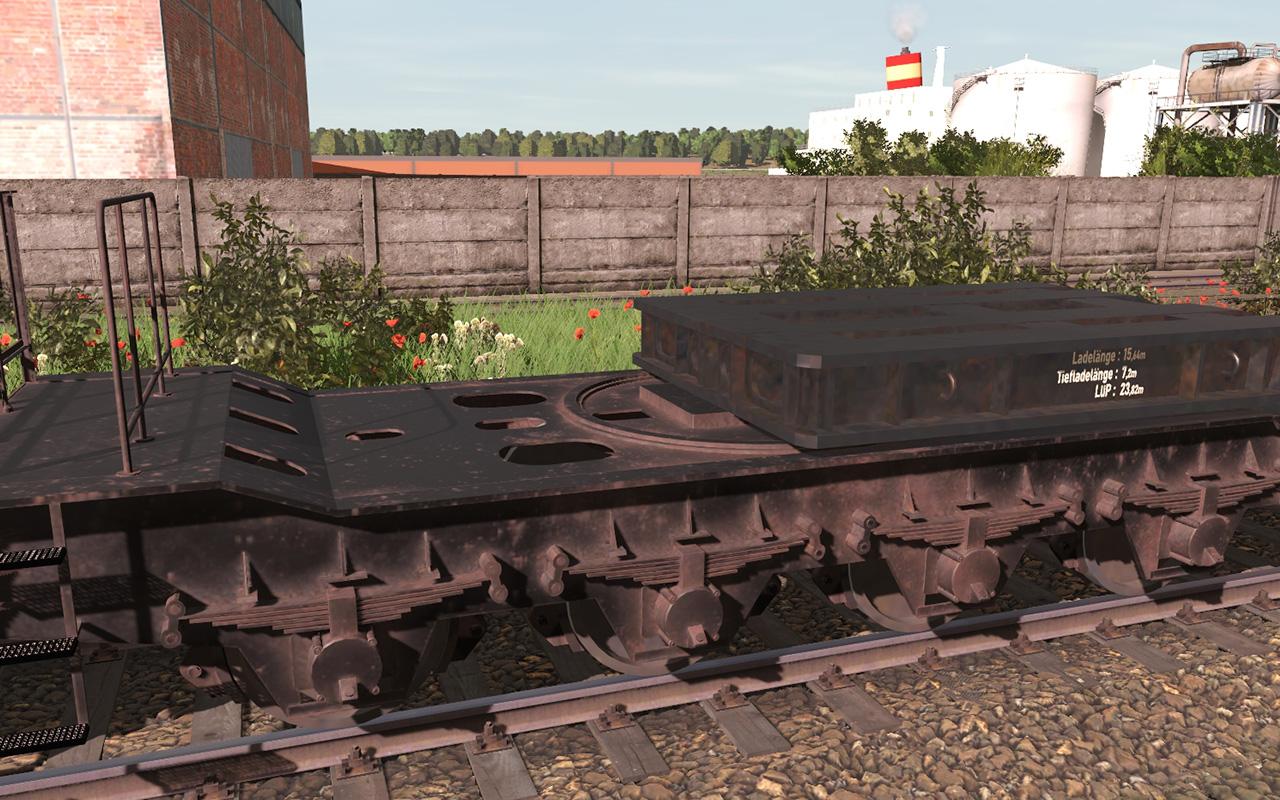 DB Uaai Low-Loader Flatcar - Image 8