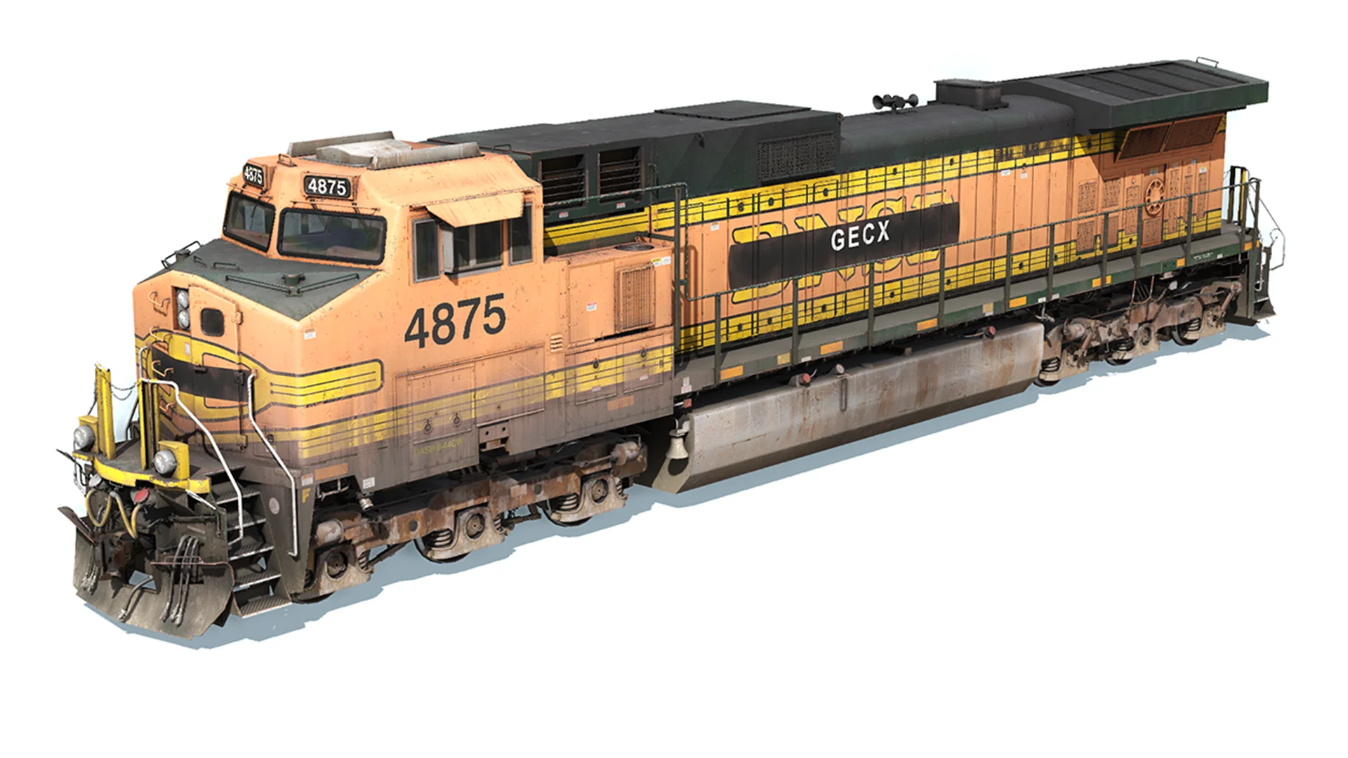 GECX C44-9W EX-BNSF 4772-4877 - Image 6