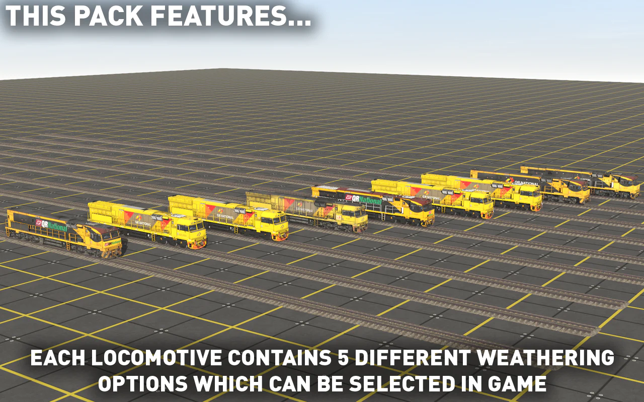 QR National GE C44aci Pack - Image 9