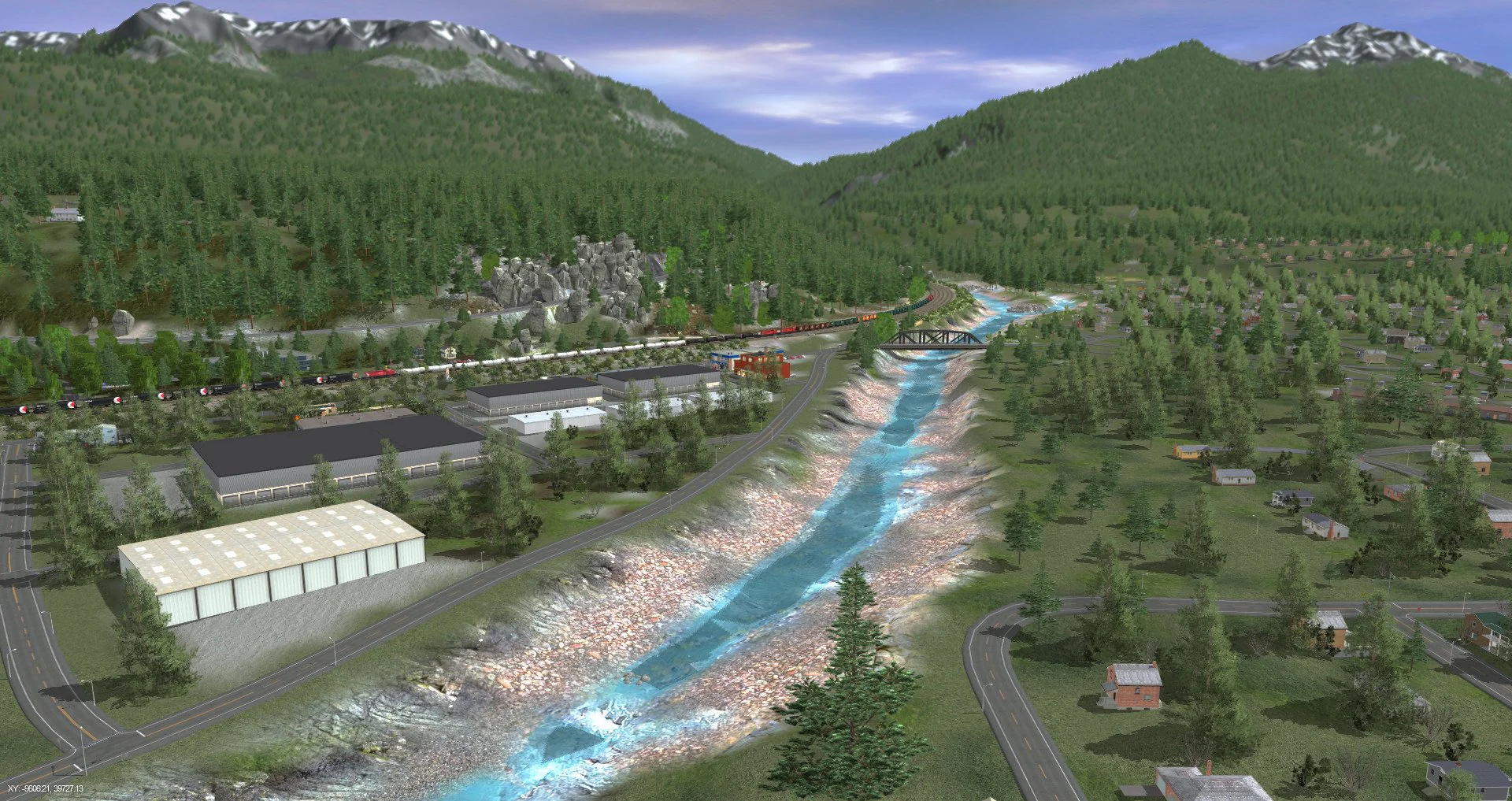 Trainz Route: Canadian Rocky Mountains - Columbia River Basin - Image 8
