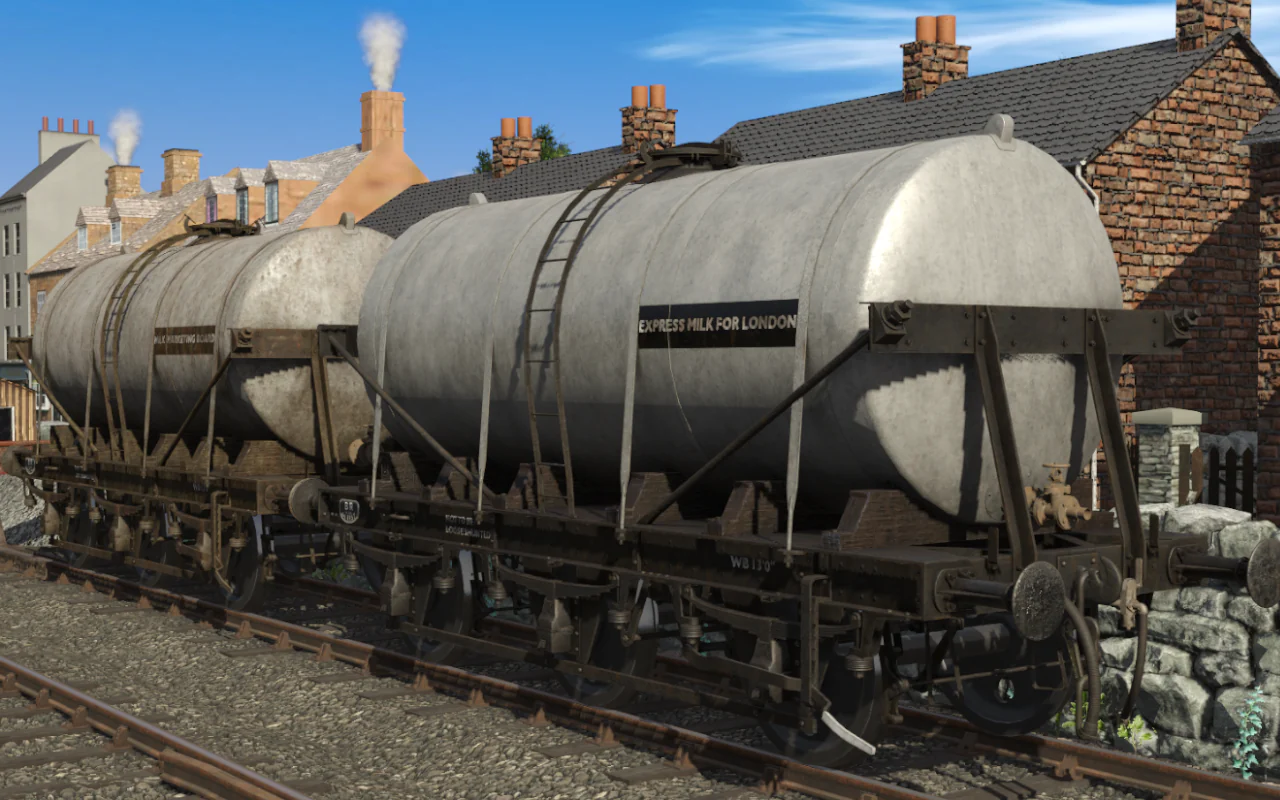 UK 6 Wheel Milk Tanker Pack 1 - Image 4