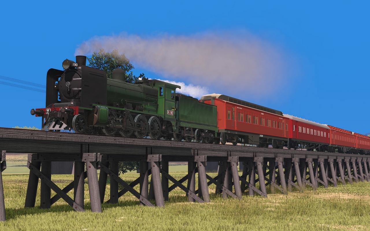 VR K class - K190 2 Tone Green - Image 7